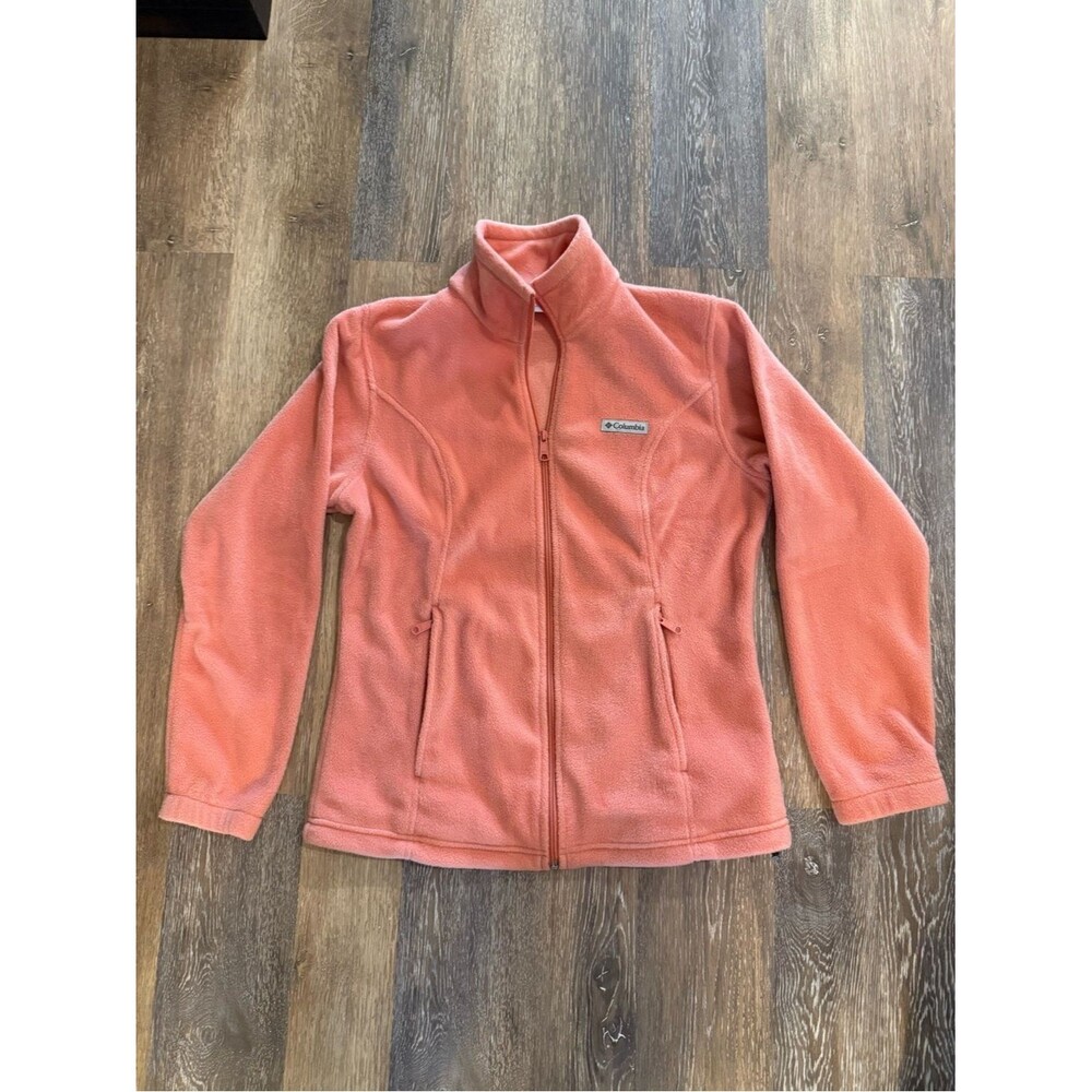 Columbia Women’s M Coral Full-Zip Fleece Jacket